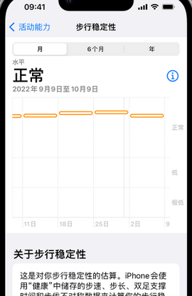 汉滨iPhone手机维修如何在iPhone开启'步行稳定性通知'