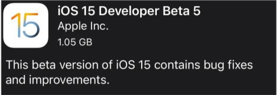 汉滨苹果手机维修分享如何升级到iOS15.0 beta5 